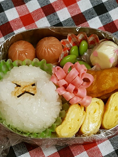 キャラ弁 年少さんのお弁当15-レシピのメイン写真