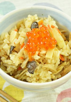 簡単！カット済み食材で炊き込みご飯～秋～-レシピのメイン写真