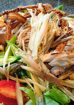 蕎麦と鶏ムネ肉のヘルシーサラダ仕立て-レシピのメイン写真