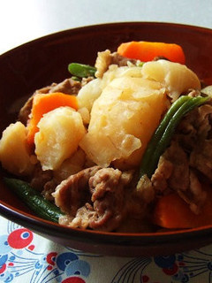 油不使用☆うちの肉じゃが!【関西風】-レシピのメイン写真
