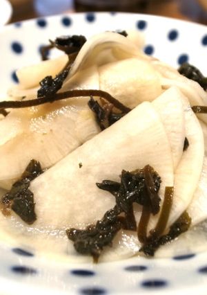 倹約！残り物で味付け！大根の千枚漬け風-レシピのメイン写真