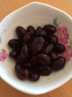 簡単 圧力鍋で黒豆-レシピのメイン写真