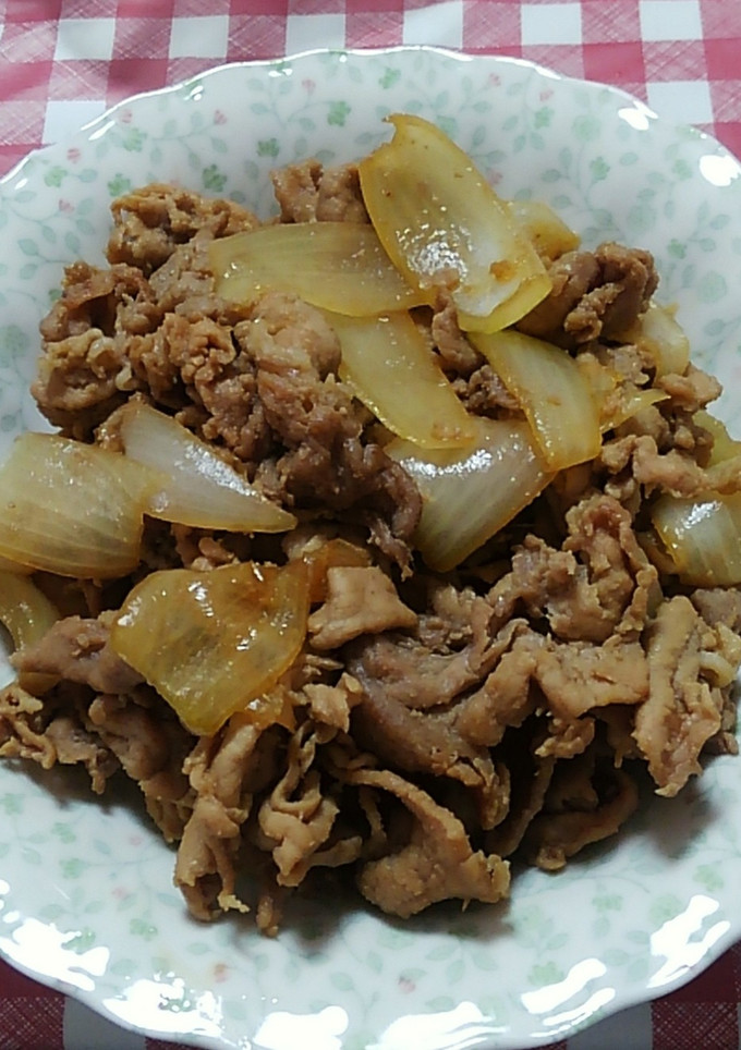 簡単!おいしい豚肉のしょうが焼き☆-レシピのメイン写真