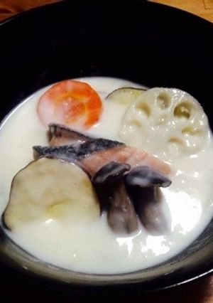 鮭と野菜のヘルシーシチュー-レシピのメイン写真