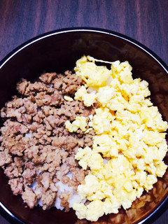 そぼろ卵丼♪簡単!-レシピのメイン写真