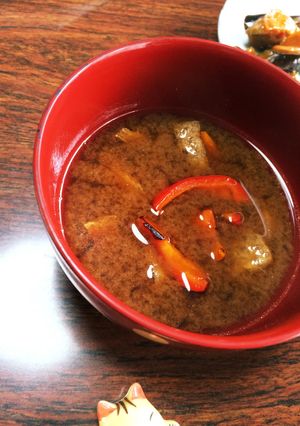 パプリカの味噌汁-レシピのメイン写真
