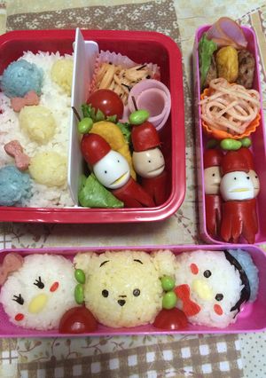 ♫ツムツムのキャラ弁♫-レシピのメイン写真