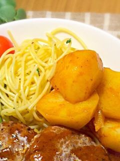 ハンバーグのつけあわせ-レシピのメイン写真