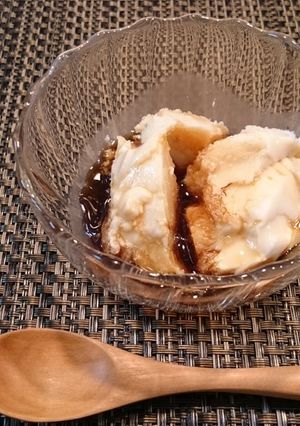 ほうじ茶入りシロップの豆花-レシピのメイン写真