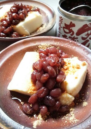 冷たいこうやぜんざい-レシピのメイン写真
