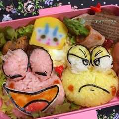 รูปของ ど根性ガエル ぴょん吉 キャラ弁2