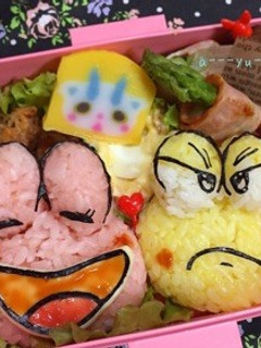 ど根性ガエル ぴょん吉 キャラ弁2-レシピのメイン写真
