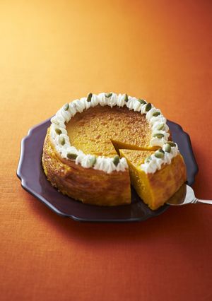 パンプキンチーズケーキ-レシピのメイン写真