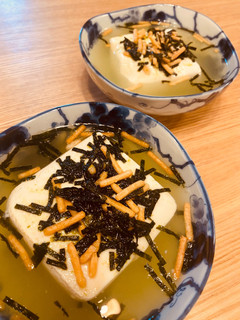 湯豆腐茶漬け お米高騰対策ヘルシーレシピ-レシピのメイン写真