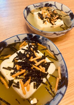 湯豆腐茶漬け　お米高騰対策ヘルシーレシピ-レシピのメイン写真
