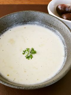 こっくり、まったり、簡単栗のポタージュ-レシピのメイン写真