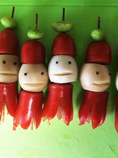 ♫ウインナー星人♫キャラ弁に-レシピのメイン写真