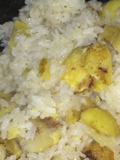栗ごはん〜昆布茶を入れて-レシピのメイン写真