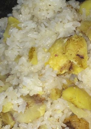 栗ごはん〜昆布茶を入れて-レシピのメイン写真