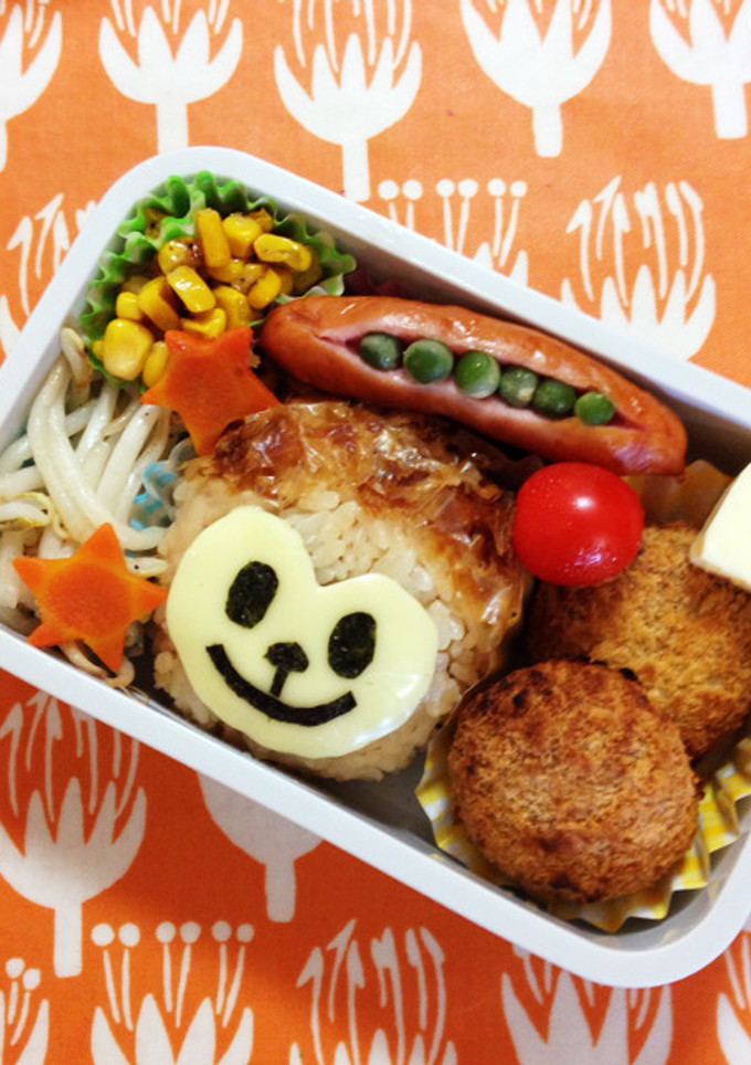 おさるさん 弁当-レシピのメイン写真