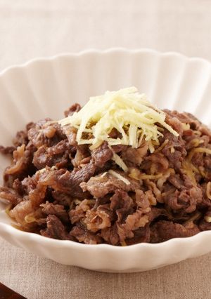 レンジで牛しぐれ煮-レシピのメイン写真