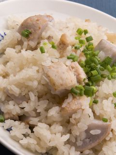里芋と鶏肉の炊き込みご飯-レシピのメイン写真