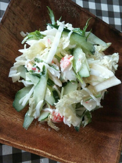 白菜とりんごの冬サラダ-レシピのメイン写真