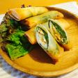 鮭のシソチーズ春巻き