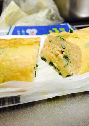 大葉明太マヨ卵焼き-レシピのメイン写真