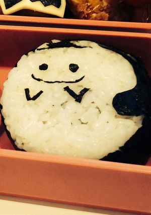 簡単 ゴーストおにぎり-レシピのメイン写真