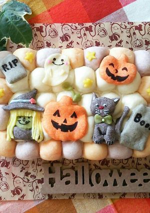 ハロウィン☆ちぎりパン-レシピのメイン写真