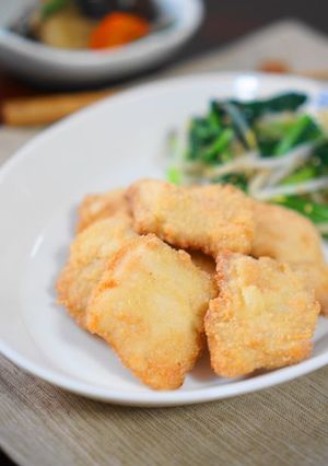 粉豆腐衣でサクサク♬鶏肉の辛子揚げ-レシピのメイン写真