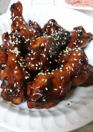 手羽元 甘酢こってり煮☆-レシピのメイン写真