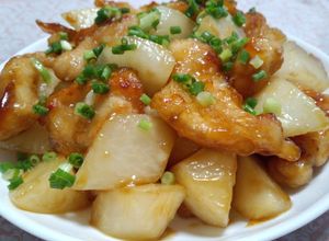 鶏むね肉と大根のしっとり照り炒め-レシピのメイン写真