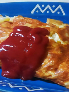 簡単お手伝い料理☆マヨじゃがオムレツ☆-レシピのメイン写真