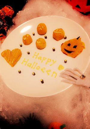 かぼちゃ×さつま芋簡単時短スイートポテト-レシピのメイン写真