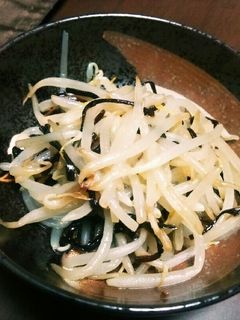 簡単!もう1品!もやしの塩昆布ナムル-レシピのメイン写真