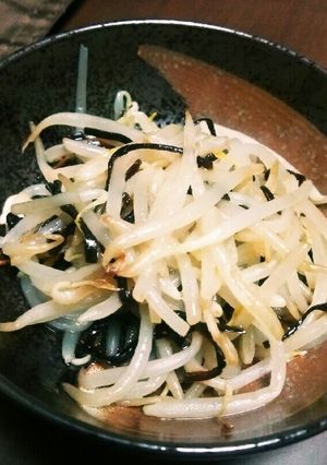 簡単！もう１品！もやしの塩昆布ナムル-レシピのメイン写真