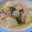鶏肉と冬野菜のポトフ風
