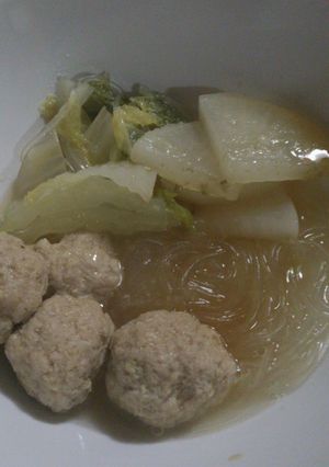 寒くなってきたから、肉団子鍋☆☆-レシピのメイン写真