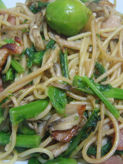 菜の花と芽キャベツのパスタ-レシピのメイン写真