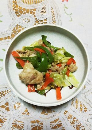 残り野菜でOK♡豚肉と野菜の炒めもの-レシピのメイン写真