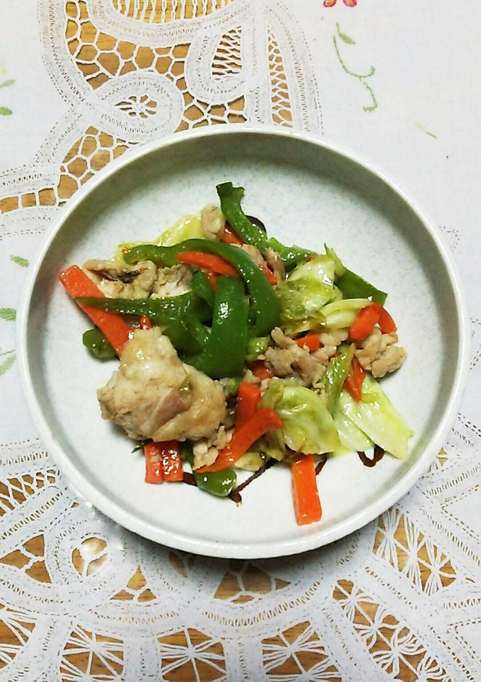 残り野菜でOK♡豚肉と野菜の炒めもの-レシピのメイン写真