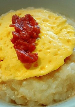【離乳食中期】オムライス風おかゆ-レシピのメイン写真