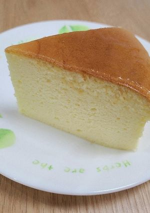 ふわふわ❤簡単スフレチーズケーキ♪-レシピのメイン写真