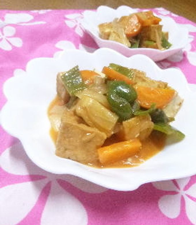 厚揚げで酢豚風( *´艸｀) by chikappe 【クックパッド】 簡単おいしい