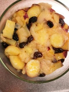 秋の味覚 サツマイモとりんごの炊いたん-レシピのメイン写真