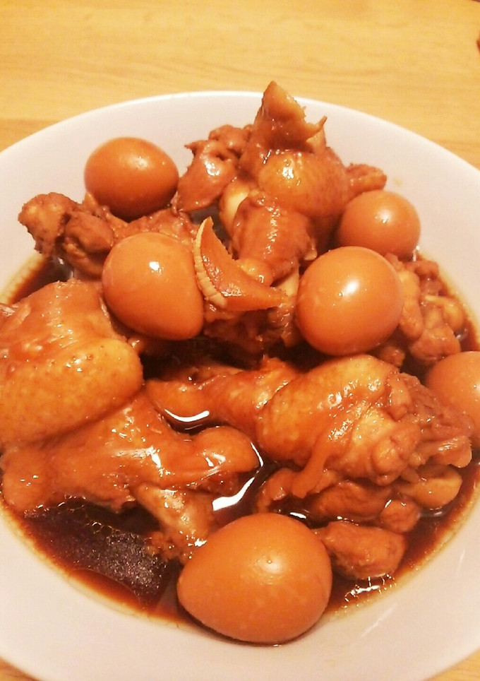 手羽とうずらのさっぱり煮-レシピのメイン写真