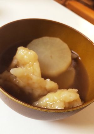 あったか美味し！おでん風分厚い大根スープ-レシピのメイン写真