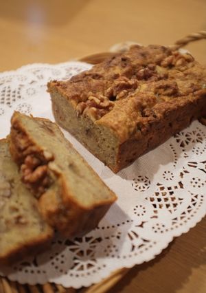 粉豆腐入りバナナココナッツケーキ♪-レシピのメイン写真